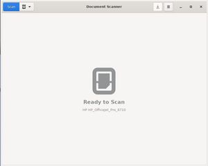 Simple Scan (GNOME 문서 스캐너라고도 함)