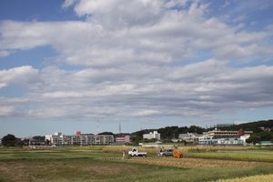 역 주변 (2009년 10월)