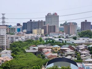 역 주변 원경 (2020년 6월)