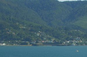 니에블라에서 바라본 코랄과 요새