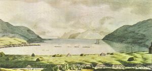 1816년 어널래스카 항구