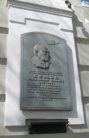 톰스크의 기념패