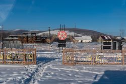 "대조국 전쟁" 기념비. 2019년 2월.