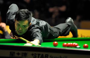 2013년 독일 마스터스에서 샷을 하는 푸