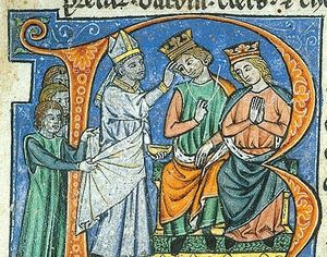 풀크와 멜리장드의 대관식은 예루살렘 성묘 교회에서 열린 첫 번째 대관식이었다.