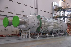 L110 단계 준비 시설에 있는 L110 단계