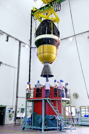 PSLV-C45의 3, 4단