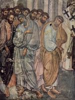 소포차니 수도원, c. 1265년의 프레스코 성모 승천. (참조: 팔레올로고스 르네상스)