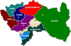 후닌 주의 지방