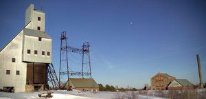 핸콕 근처의 퀸시 광산은 1945년까지 구리를 채굴했다.