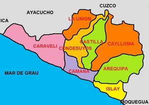 아레키파 주의 군