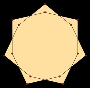 별모양 아이소톡살 십사각형