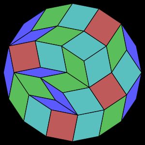 정십육각형의 마름모 분할