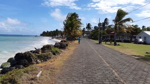 빅콘 아일랜드의 전형적인 도로