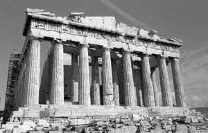 기원전 5세기에 건설이 시작된 파르테논