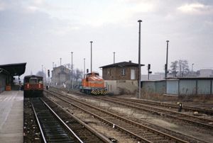 1986년 당시 S반 승강장과 화물역