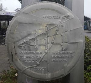 1903년 당시 최고속도 기록 기념비, 2020년