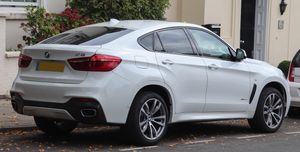 BMW X6 후측면
