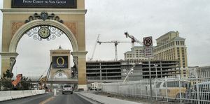 2006년 3월 벨라지오의 새로운 주차장 건설 현장