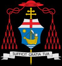 안젤로 스콜라 추기경의 문장