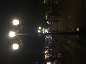 찬다나가르 스트랜드의 야경