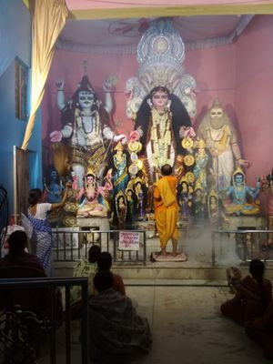 하트콜라, 찬다나가르의 부바네스와리 푸자