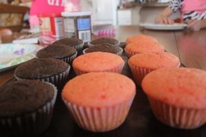 프로스팅이 없는 컵케이크