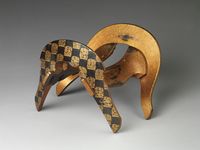 당화 옻칠 안장(메트로폴리탄 미술관 소장)