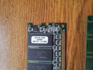 확대된 SDRAM 메모리 모듈