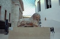 대영 박물관에 전시된 크니도스 사자상