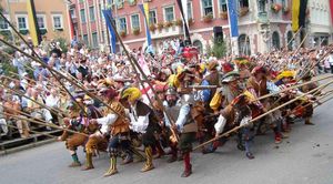 민델하임의 프룬츠베르크 축제.