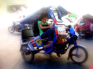 파가디안 경사 삼륜차