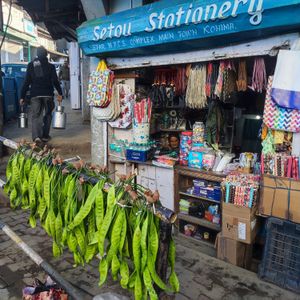 나가랜드에서 판매되는 Parkia speciosa