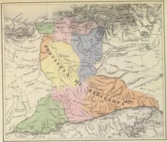 1864년에 폐지되기 전의 옛 바르셀로나 주