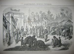 1863년 4월 후에 도착한 보나르