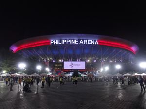 2019 동남아시아 게임 개막식 때의 필리핀 아레나.