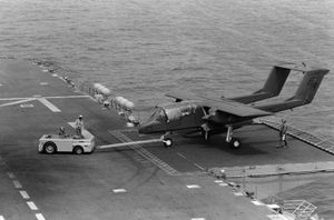 1983년 나소에서 운용 중인 VMO-1의 OV-10A