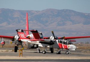 산림 화재 등에 대응하는 CAL FIRE (California Department of Forestry and Fire Protection) 소속 기