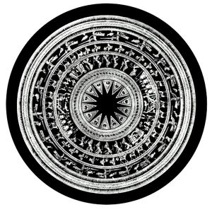 Ngoc Lu 청동 북의 표면, 기원전 2~3세기