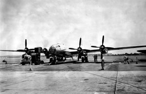 유일한 XB-44 슈퍼포트리스는 B-29 슈퍼포트리스를 개조하여 R-4360 왕복 엔진 사용 가능성을 시험했다.