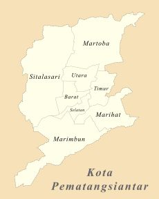 시안타르 8개 구 지도