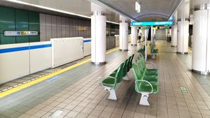 승강장 (2023년 7월 8일)