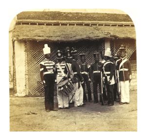 마드라스 토착 보병 제10연대 그룹, 1862년