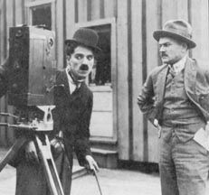 1914년 찰리 채플린과 레만
