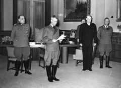 테르보벤에 의해 수상으로 임명된 크비슬링