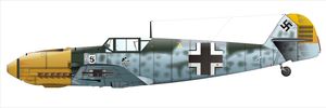 갈란트의 메서슈미트 Bf 109E