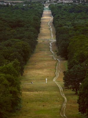콩피에뉴 궁전에서 숲으로 이어지는 산책로인 보 몽 애비뉴