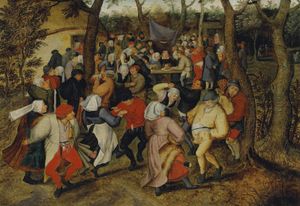 피터 브뤼헐 더 영거의 결혼 춤, 1625