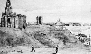 카누티 루시에츠키의 1846년 성 언덕