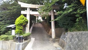 타노쿠비 하치만구 이치노 도리이